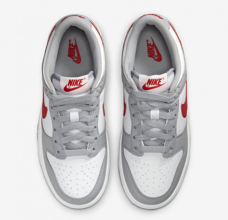 AJ Low Grey Red Dunk